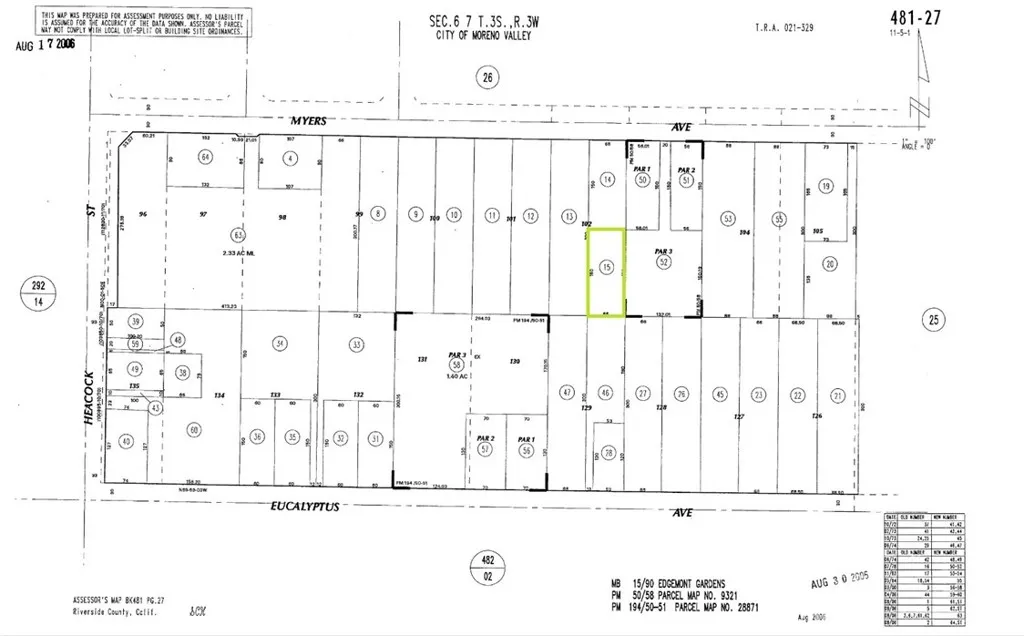 4812700 Myers, Moreno Valley, CA, 92553