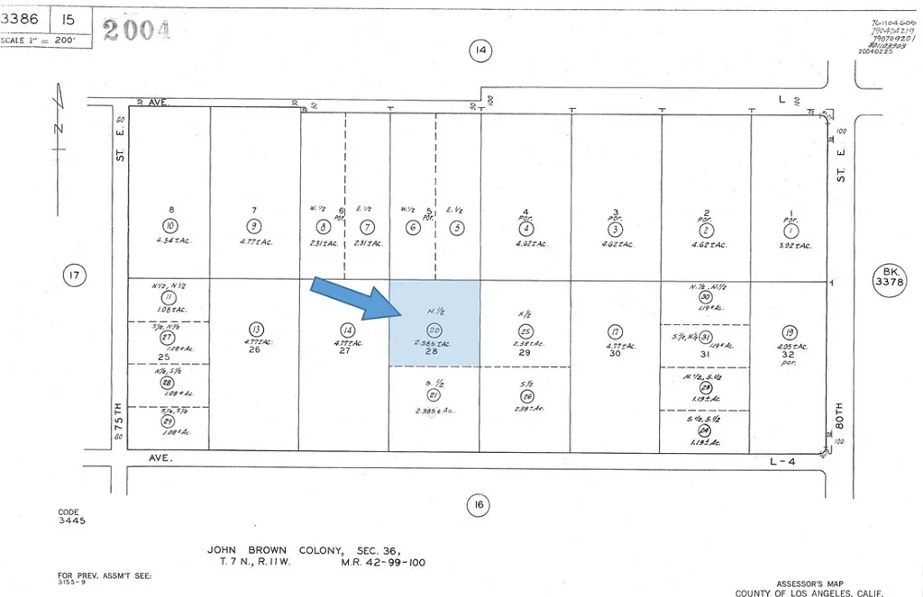 0 Vicinity Avenue L2 & 77th East, Palmdale, CA, 93535