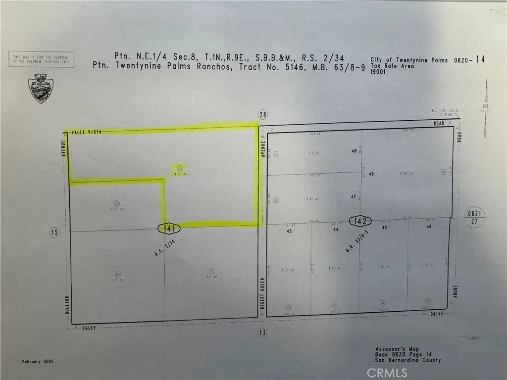 0 Valle Vista, 29 Palms, Ca 92277 - Photo 2 of 4, 29 Palms, CA