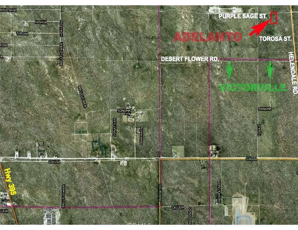 0 Helendale Rd. & Purple Sage, Adelanto, Ca 92301 - Photo 2 of 4, Adelanto, CA