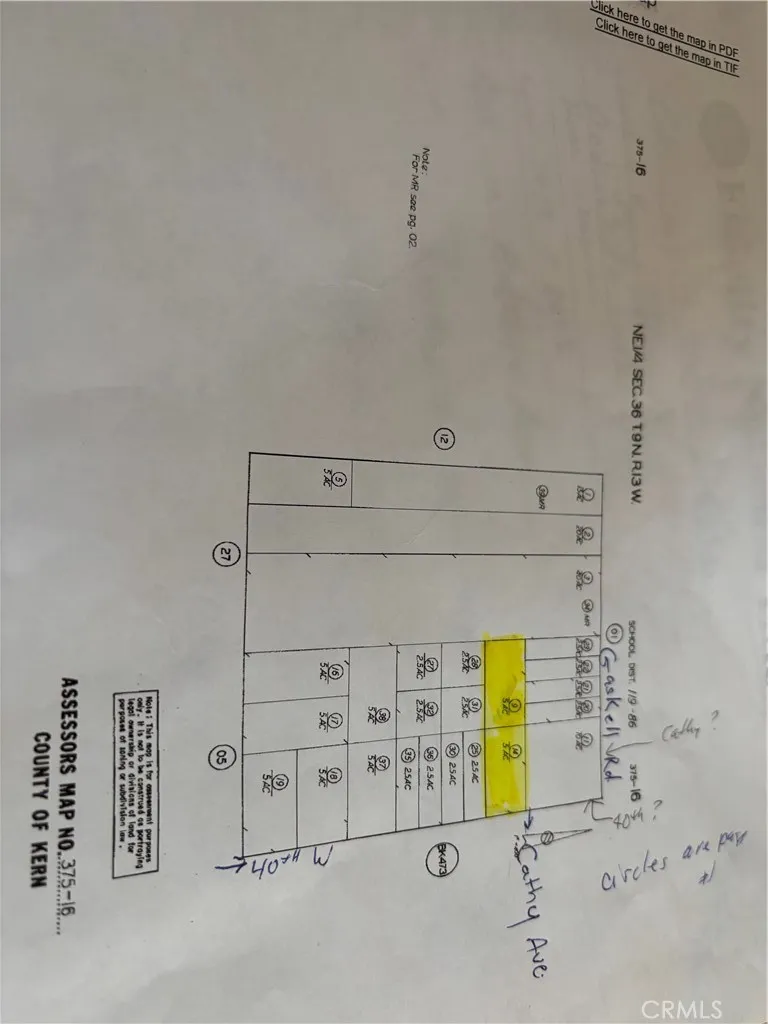 0 40th St West And Cathy Ave, Rosamond, CA 93560 - Photo 2 of 2, Rosamond, CA