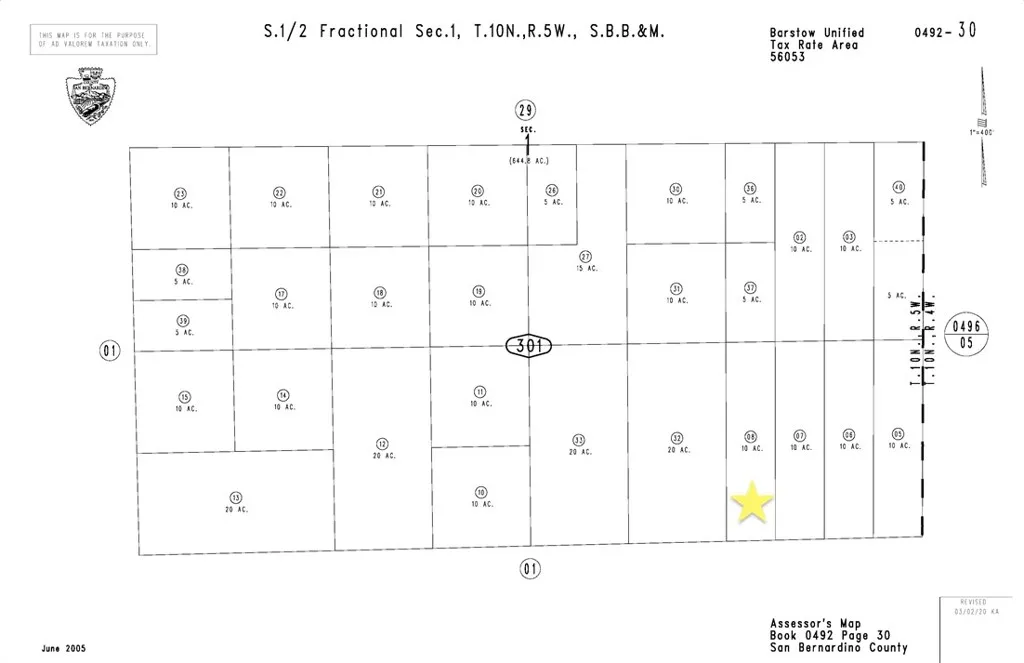 0 Near Harper Lake Rd, Boron, CA 93516