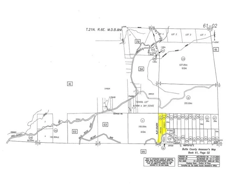 0 Milsap Bar, Berry Creek, CA 95916