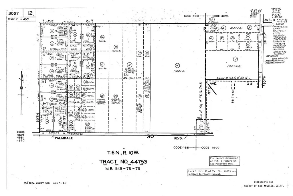 0 Vac/cor 80 Ste/ave Q4, Sun Village, CA 93543