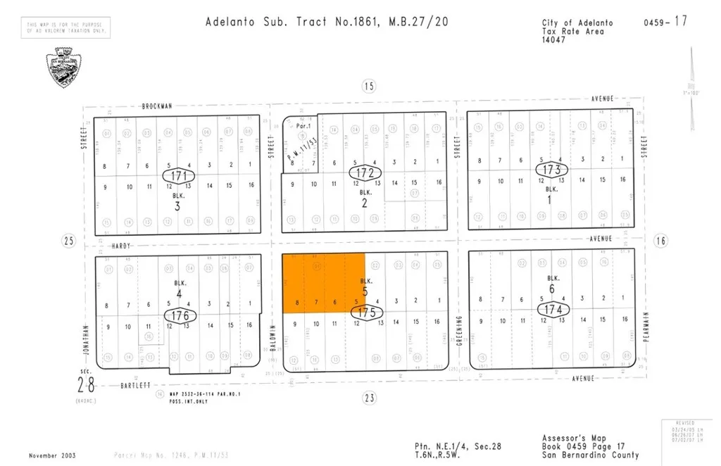 0 Hardy & Baldwin, Adelanto, CA 92301 - Photo 3 of 4, Adelanto, CA