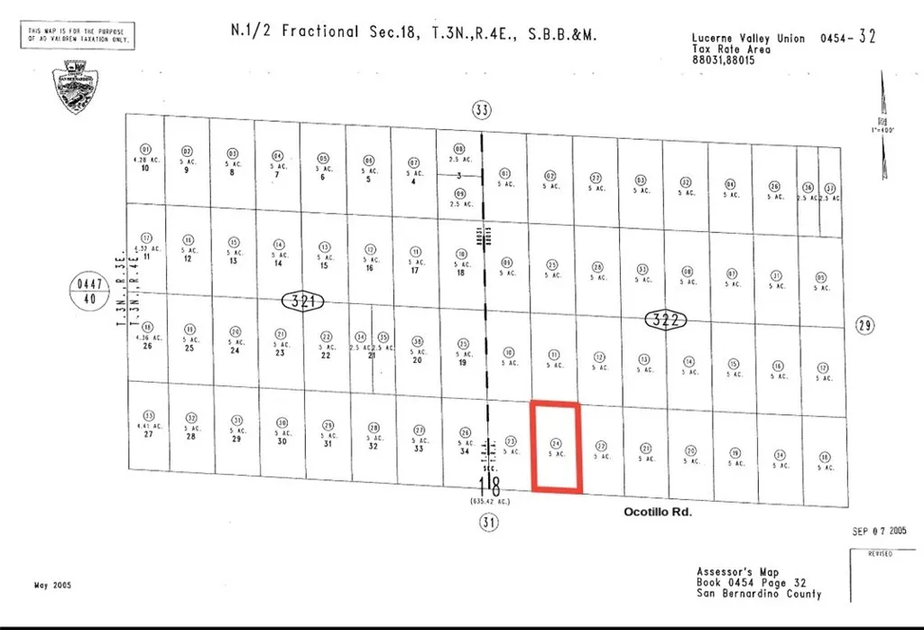 48590 Ocotillo, Johnson Valley, CA 92285