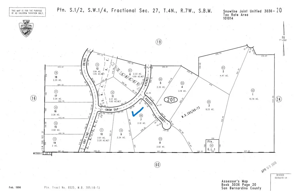 0 Valley, Pinon Hills, CA 92372