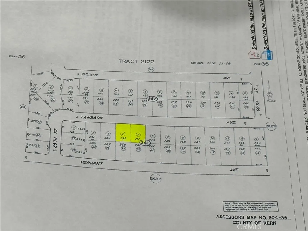 0 Tulane, California City, CA, 93505