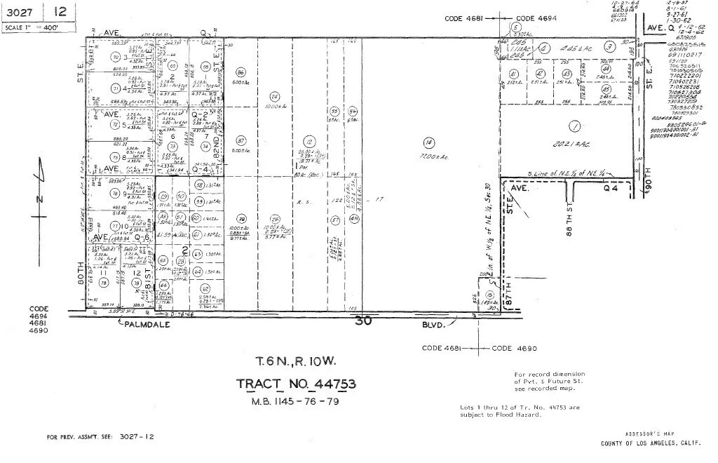 0 VAC/COR AVE Q/81ST STE