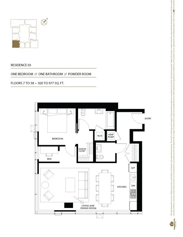 889 Francisco Street UNIT 1703, Los Angeles, CA, 90017