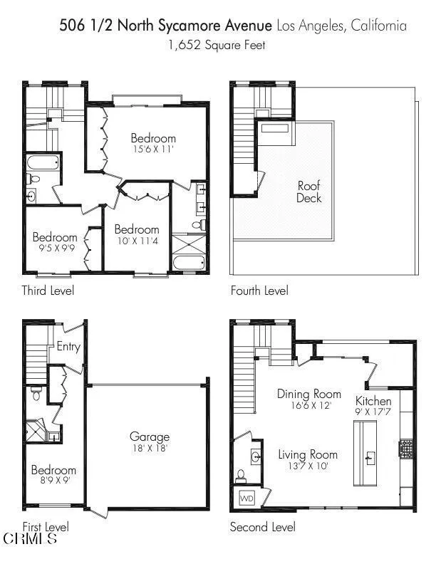 506 Sycamore Avenue UNIT 1/2, Los Angeles, CA, 90036