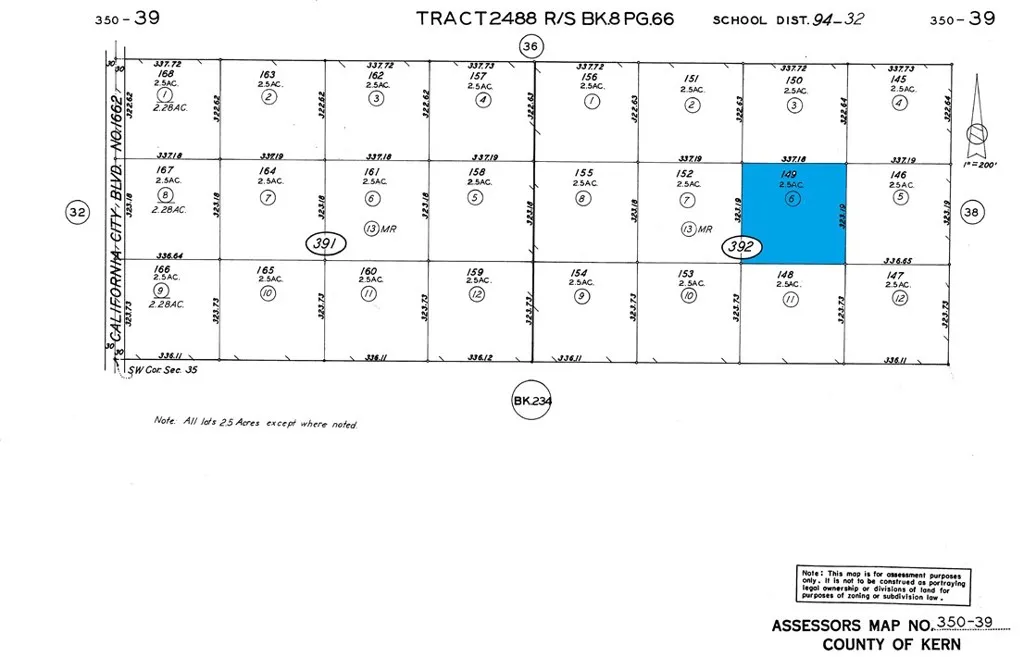 0 Tulane, California City, CA, 93505