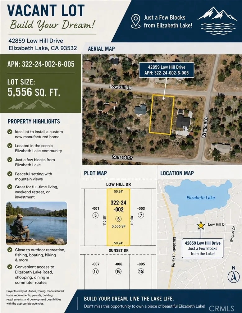 42859 Low Hill, Lake Elizabeth, CA 93532 - Main photo, Lake Elizabeth, CA