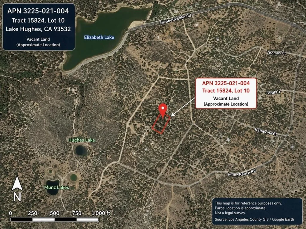 0 Vac Elizabeth, Lake Hughes, CA 93532 - Main photo, Lake Hughes, CA