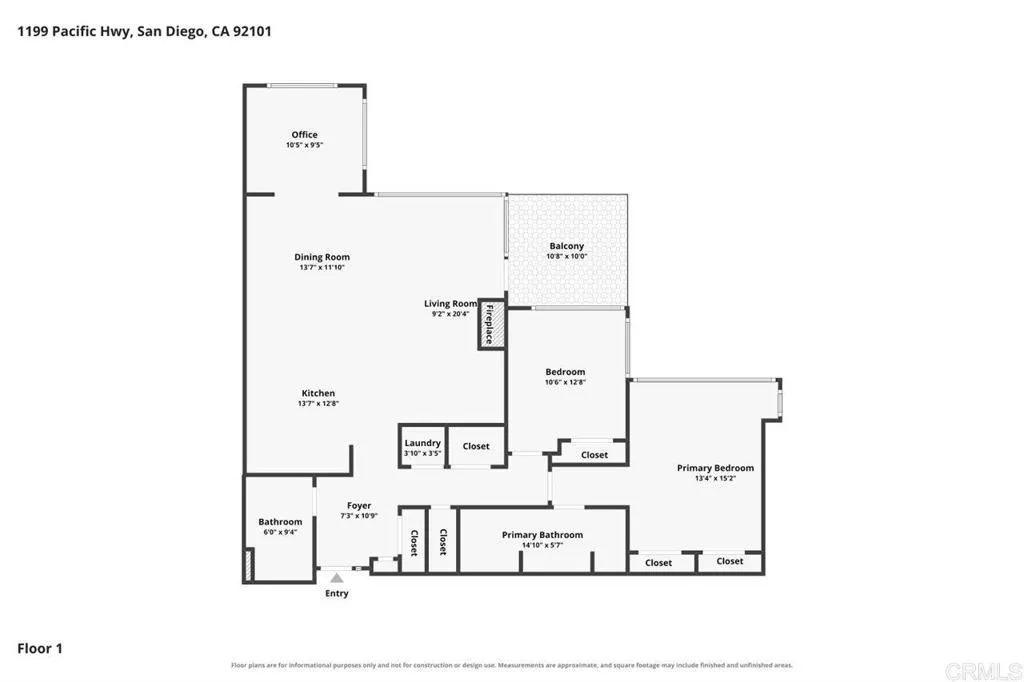 1199 Pacific Highway Unit 1805, San Diego, CA 92101 - Photo 3 of 50, San Diego, CA