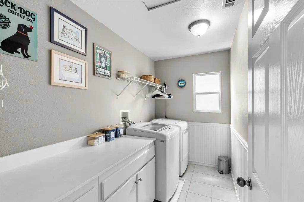 Upstairs Laundry Room