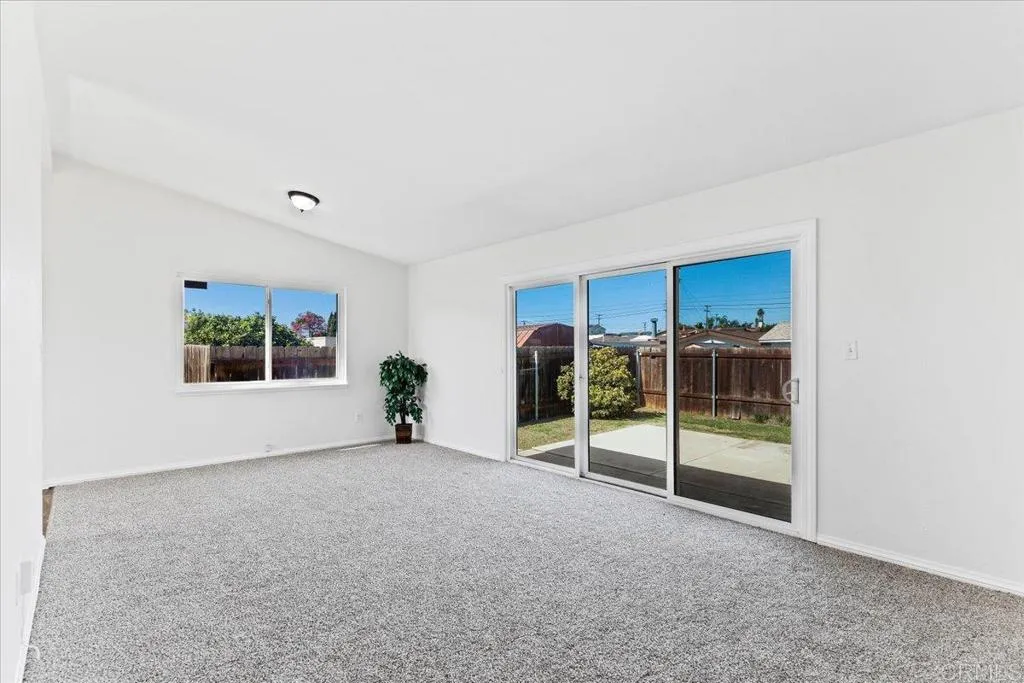 2224 Hemlock Avenue, San Diego, CA 92154 Living Room with Slider to Backyard