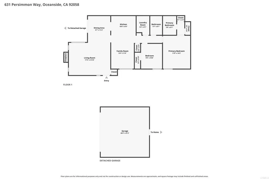 631 Persimmon Way, Oceanside, CA 92058
