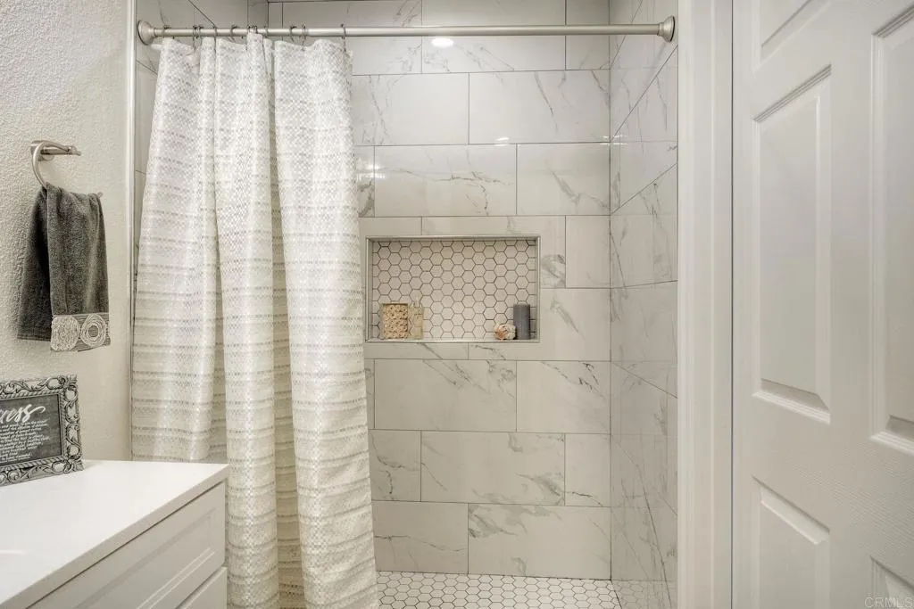 Primary bath with awesome and spacious walk-in shower!