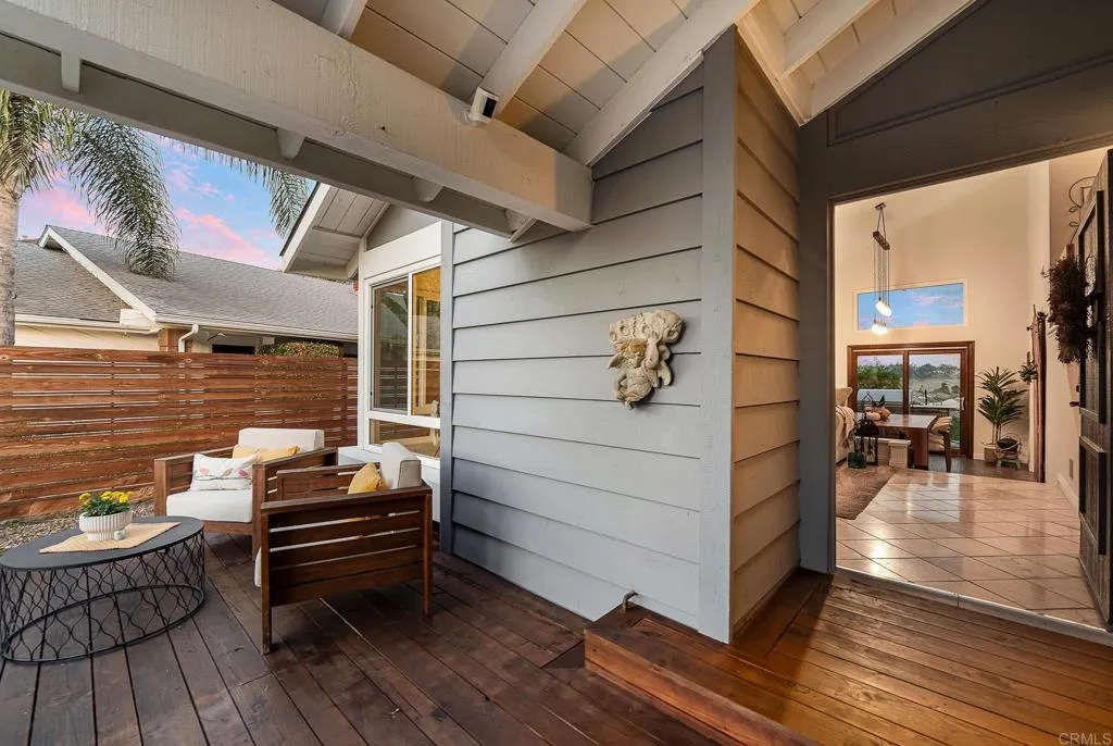 418 Mainsail Road, Oceanside, CA 92054 Front deck to enjoy the passerby's.