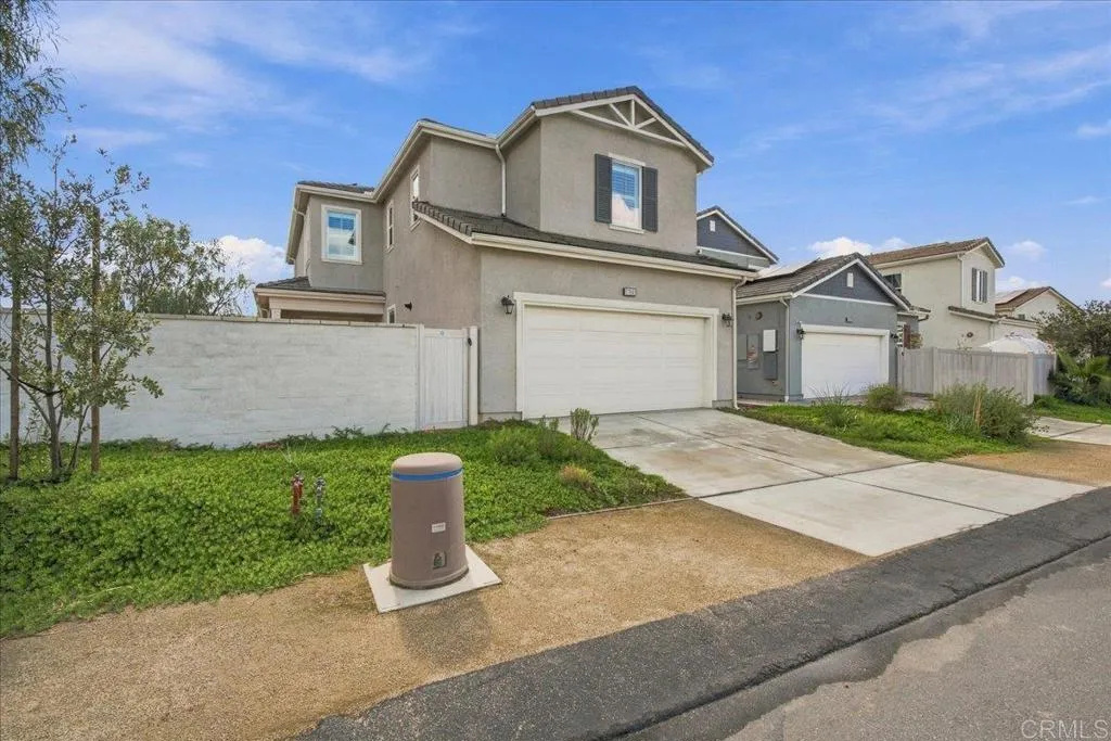 27861 Silo Lane, Valley Center, CA 92082 Back of house with attached garage.