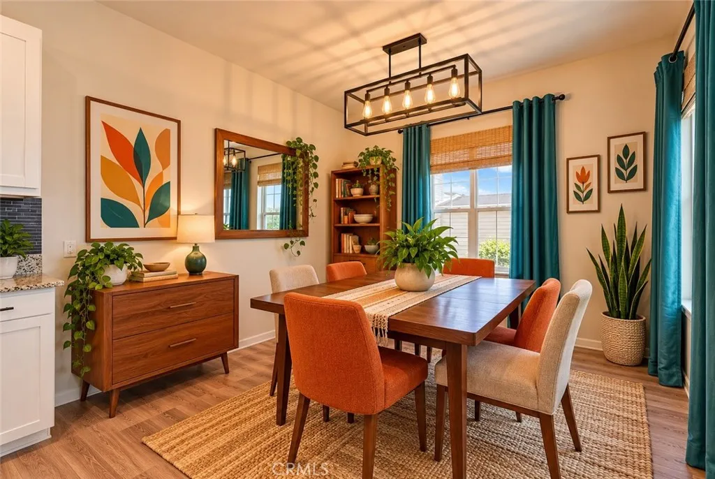 Dining room (digital staging)