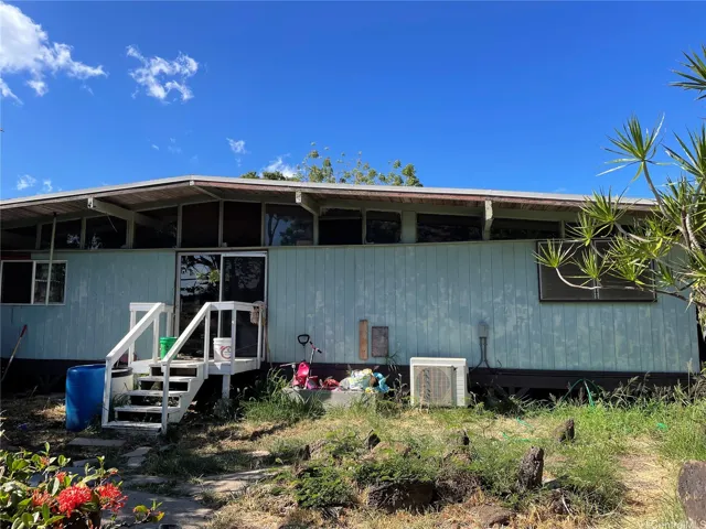 back of larger home