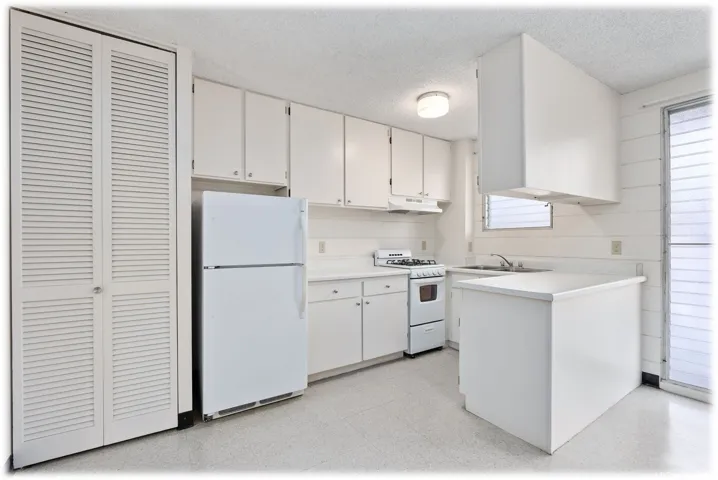 1-Bedroom Unit Kitchen