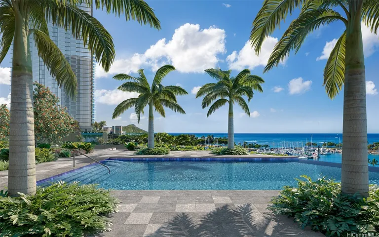 Amenity Deck View (Enhanced Photo)