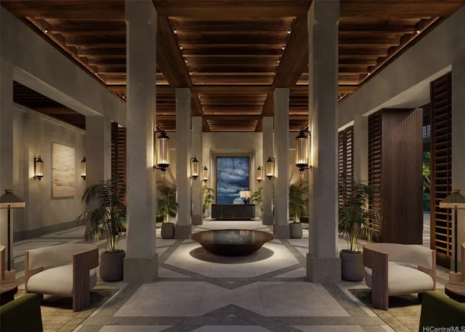 Residential Lobby (Enhanced Photo)