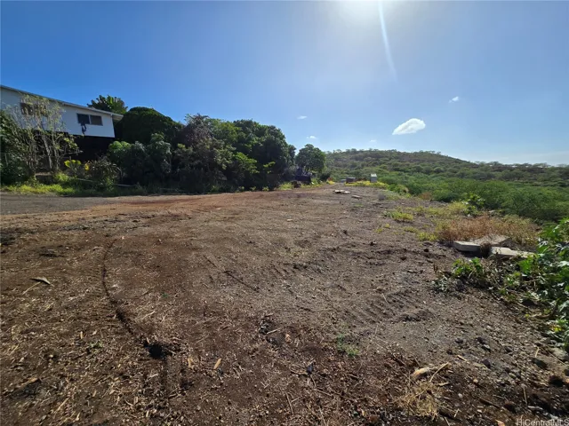 Owners flattened out the land and pulled out the weeds/bushes to prevent more overgrowth.