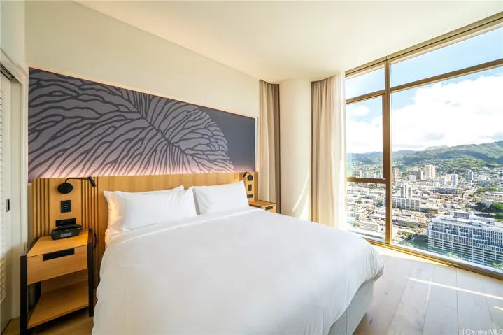 Sig Zane design is so chic and comforting in the bedroom