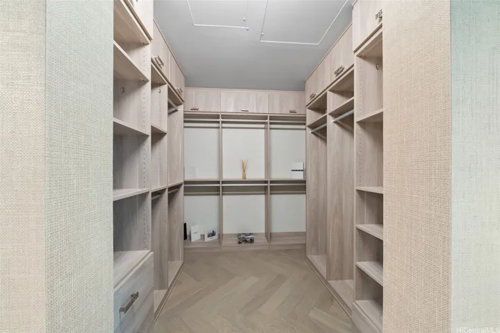 Custom walk-in California Closet