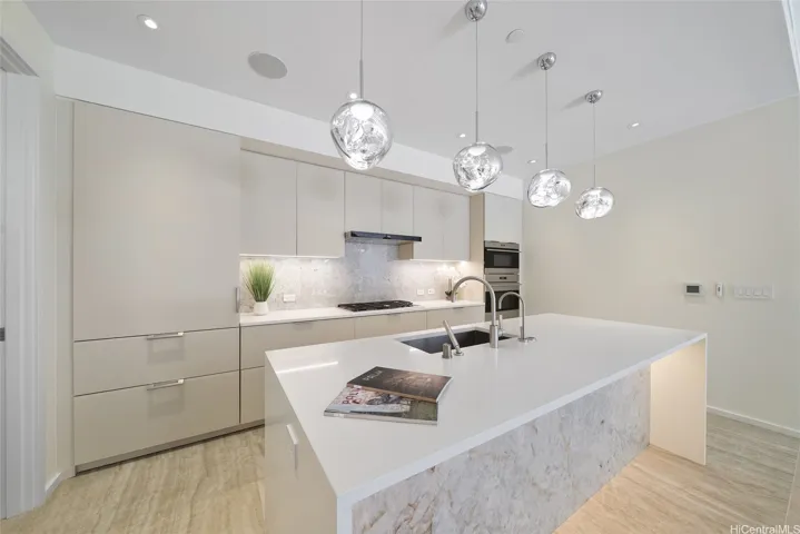 Open-concept kitchen