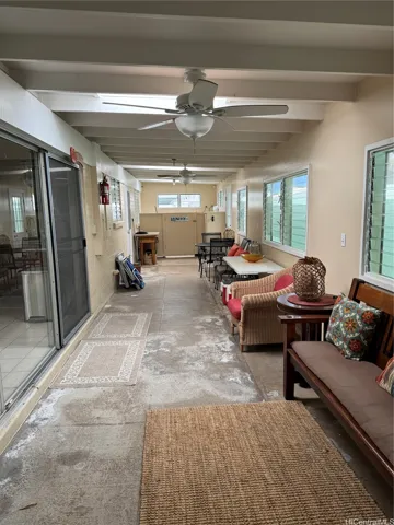 Fully enclosed Patio