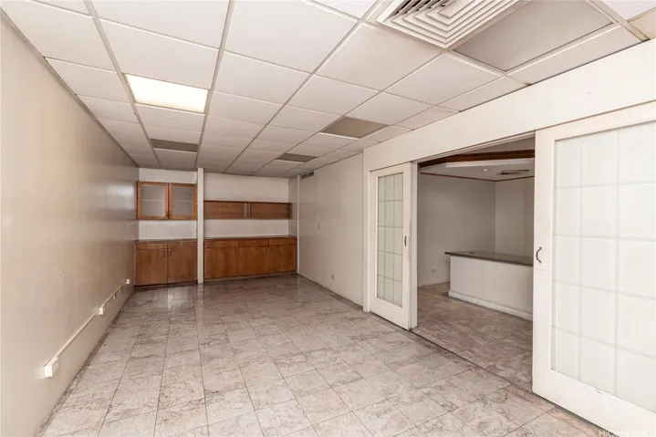 Large room off the main entrance.