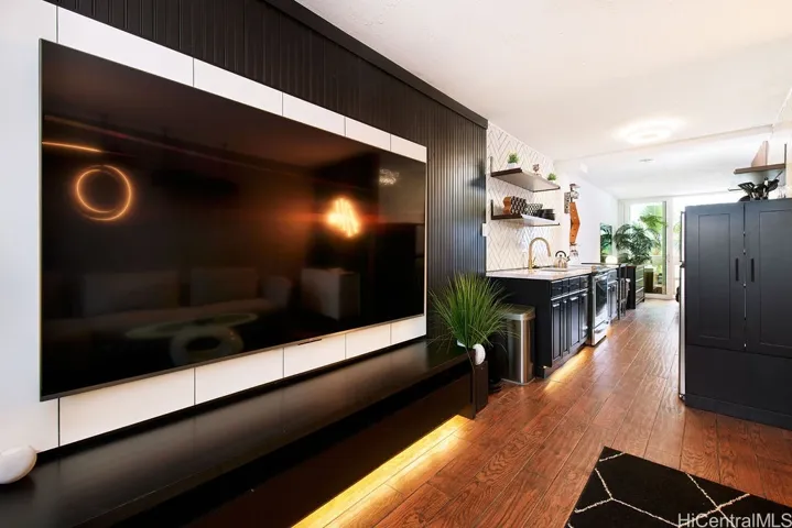 View into Kitchen Area