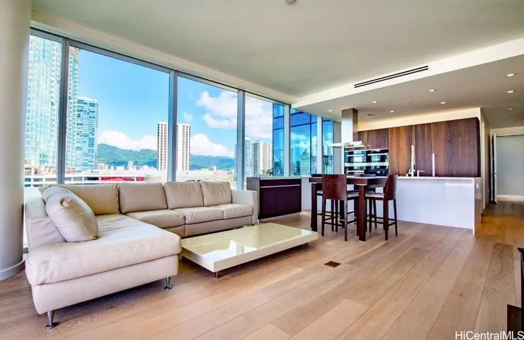 Living/dining area