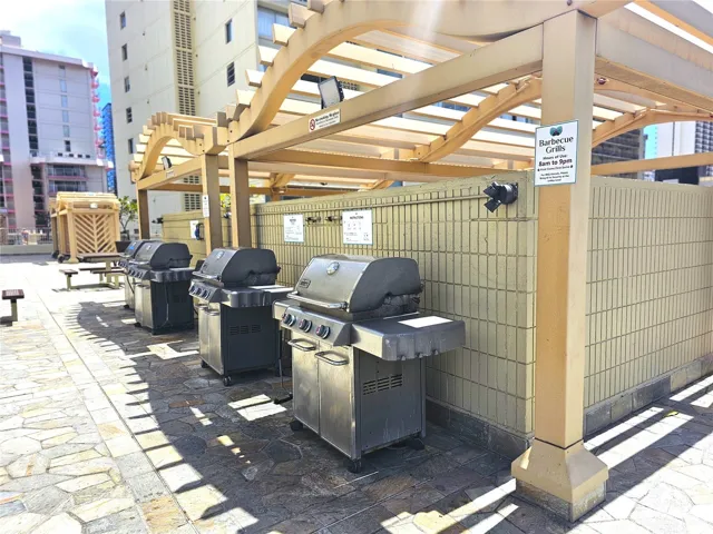 BBQ areas