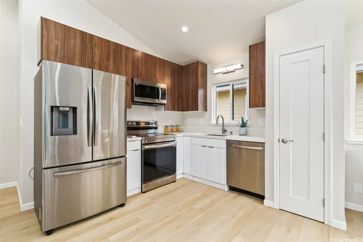 Upstairs kitchen