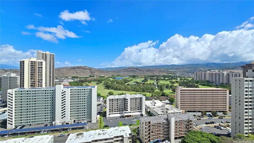 Golf course views from the unit.