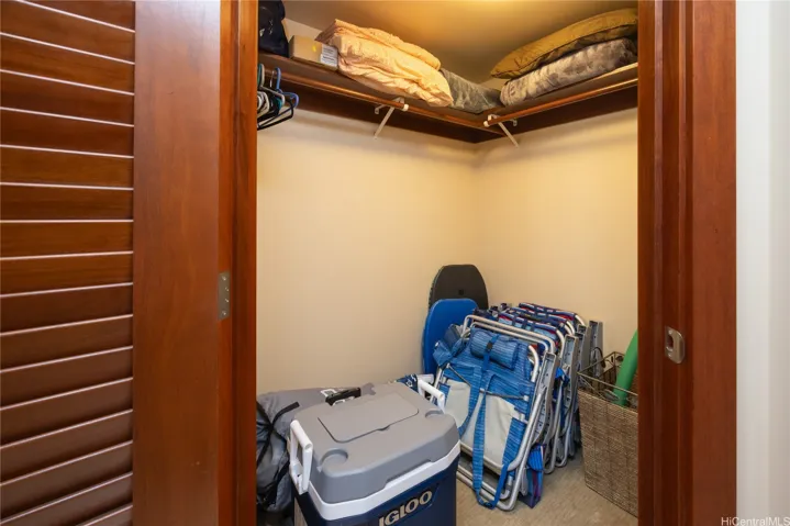 Extra large walk in closet