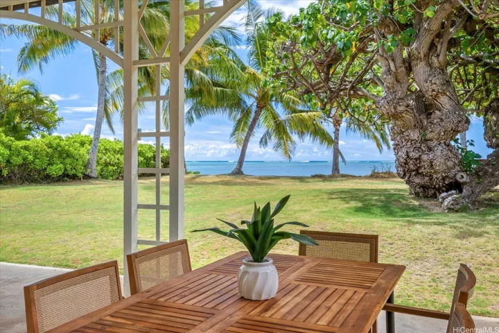 Excellent alfresco views
