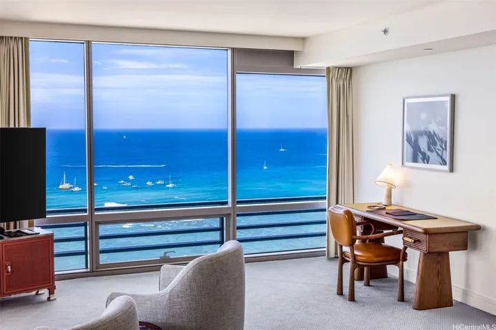 What a gorgeous view from your living room.