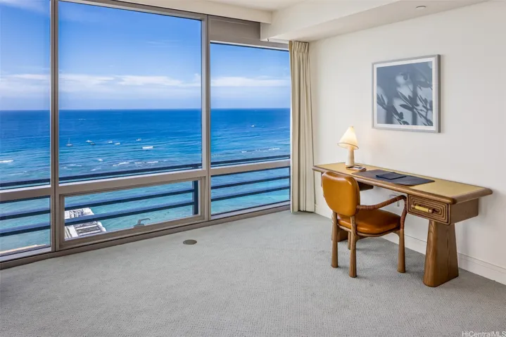 Another shot of the blue ocean and the sky.