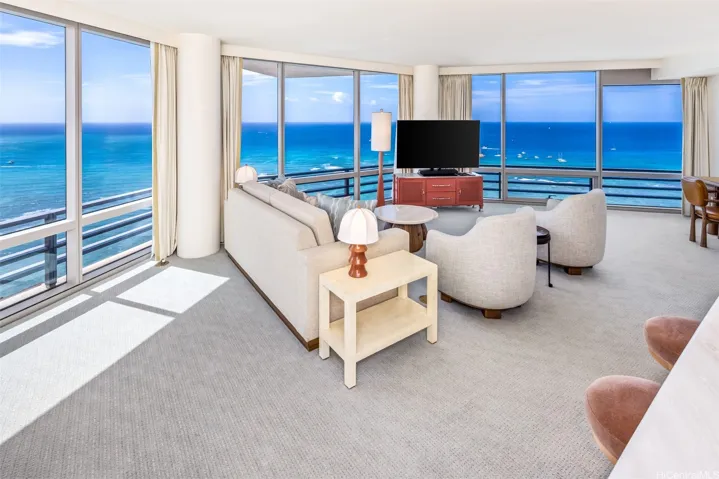 Enjoy the horizon while you enjoy your coffee.