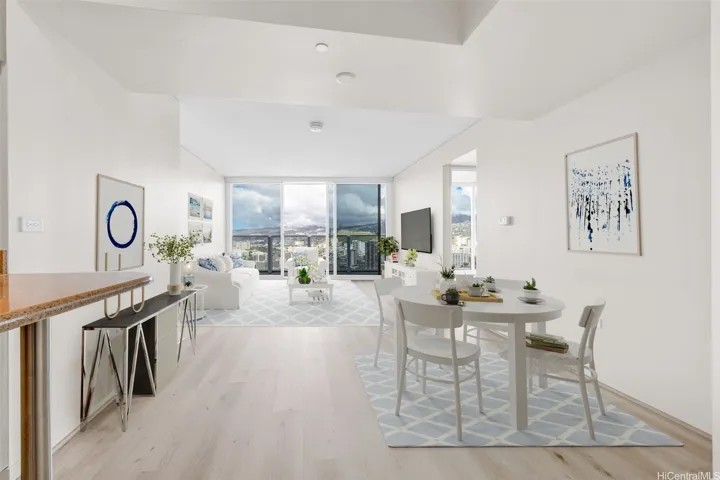 Dining/Living Room  Enhanced Photo