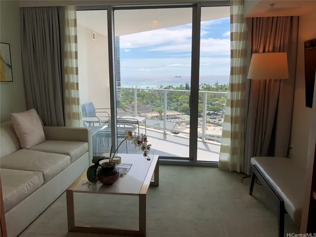 What a beautiful view from the living area!