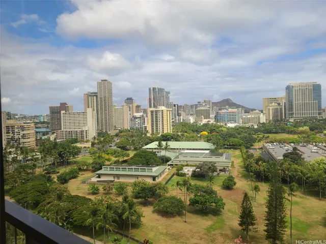 View of Diamond Head right outside your windows