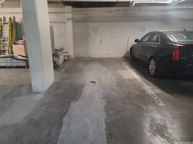 Your own assigned parking stall